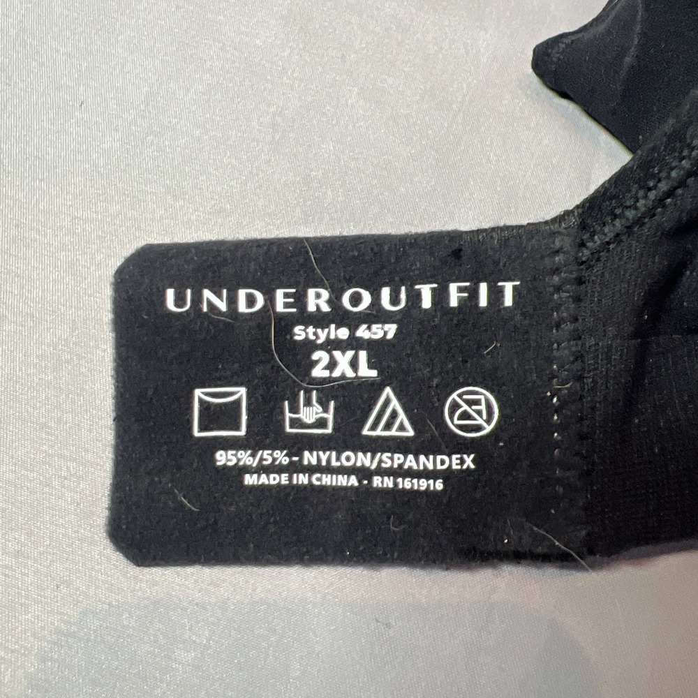 Underoutfit The Comfort Shaping Bra Womens 2XL Black Lightly Lined Seamless - Picture 8 of 8